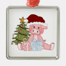 Search for piggy christmas tree decorations Animal
