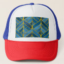 Search for blue pattern hats Background