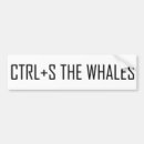 Search for whale bumper stickers Save the whales