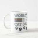 Search for worlds best cat dad mugs Daddy