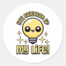 Search for lightbulb stickers Funny