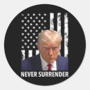Search for never surrender stickers Donald