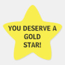 Search for good student stickers Gold star