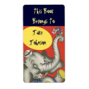 Search for elephant this belongs to bookplates Elephants