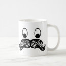 Search for handlebar moustache mugs Black
