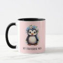Search for pink penguin mugs Penguins