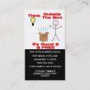 Search for outside business cards Unique