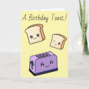 Search for food birthday cards Cute