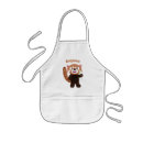 Search for red panda aprons Cute