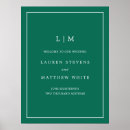 Search for green wedding posters Elegant