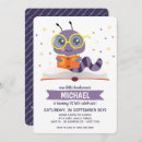 Search for worm birthday invitations For kids