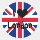 Search for love london stickers Flag