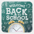 Search for welcome school stickers Green