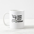 Search for work hard play harder mugs Motivation