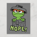 Search for oscar the grouch sesame street postcards Trash can