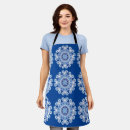 Search for lacy aprons Blue
