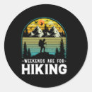 Search for weekends stickers Hiking