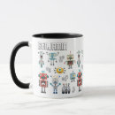 Search for cute robot mugs Mechanical