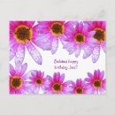 Search for belated happy birthday postcards Flowers