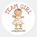 Search for gingerbread girl stickers Boy