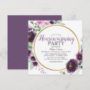 Search for floral open house invitations Elegant