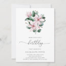 Search for magnolia birthday invitations Floral