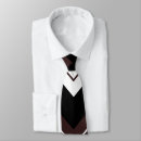 Search for black and white zigzag ties Modern