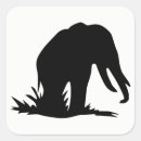 Search for elephant silhouette stickers Nature