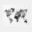 Search for world map blankets Countries