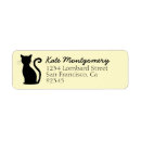 Search for pastel yellow return address labels Simple