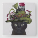 Search for black cat clocks Fabfunky
