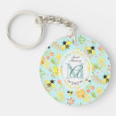Search for flower bee key rings Honey
