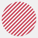 Search for red and white stripe stickers Candy cane pattern