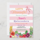 Search for flamingo quinceanera invitations Birthday