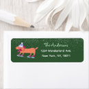 Search for dachshund lover return address labels Watercolor