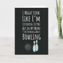 Search for bowling league cards Funny
