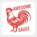 Search for chicken puns stickers Rooster