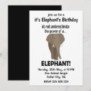Search for funny elephant invitations Modern