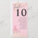 Search for quinceanera table cards Watercolor