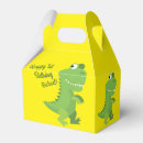 Search for dinosaur birthday favour boxes Tyrannosaurus