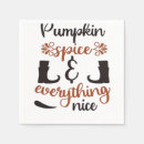 Search for funny halloween napkins Pumpkin