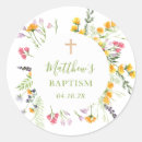 Search for religious event stickers Gold cross