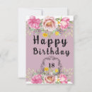 Search for elegant 18th birthday cards Pink