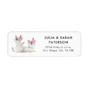Search for twin return address labels Cute