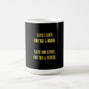 Search for saving lives mugs Rescue