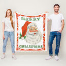 Search for santa claus blankets Retro