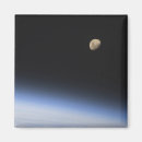 Search for atmosphere magnets Airglow