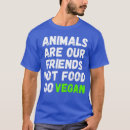 Search for animals are friends not food tshirts Vintage retro