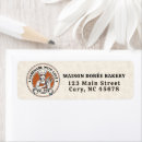 Search for dessert return address labels Pastry chef