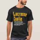 Search for lacrosse goalie tshirts Player